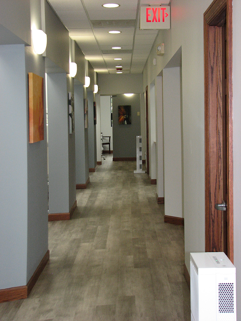 Dental Depot Flint MI Dr Warren_ Black hallway